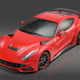 Illustration for article titled Spectacular Widebody Version And 781 HP For Ferrari F12berlinetta